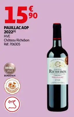 Auchan Pauillac AOP 2022 aanbieding
