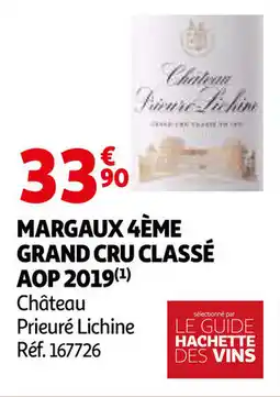 Auchan Margaux 4ème grand cru classé AOP 2019 aanbieding