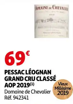 Auchan Pessac léognan grand cru classé AOP 2019 aanbieding
