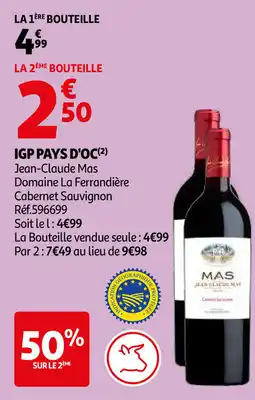Auchan IGP pays d'oc aanbieding