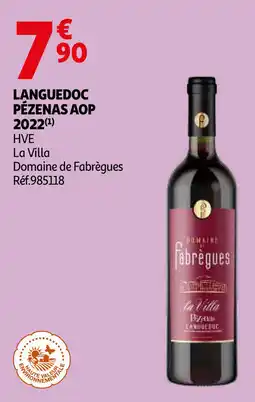Auchan Languedoc pézenas AOP 2022 aanbieding