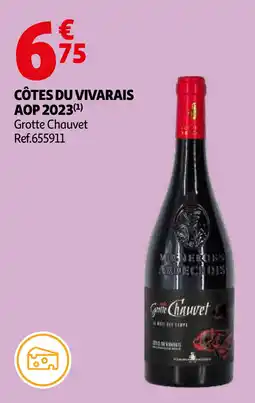 Auchan Côtes du vivarais AOP 2023 aanbieding