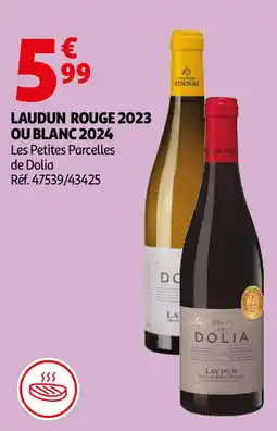 Auchan Laudun rouge 2023 ou blanc 2024 aanbieding