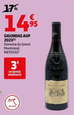 Auchan Gigondas AOP 2023 aanbieding