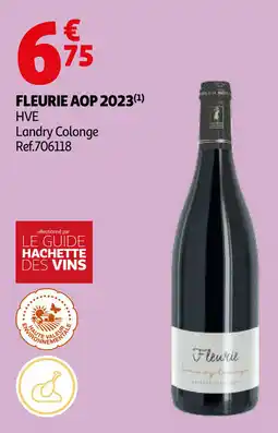 Auchan Fleurie AOP 2023 aanbieding