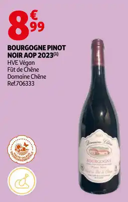 Auchan Bourgogne pinot noir AOP 2023 aanbieding