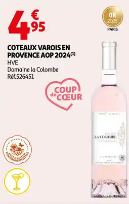 Auchan Coteaux varois en provence AOP 2024 aanbieding
