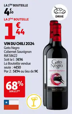 Auchan Vin du chili 2024 aanbieding