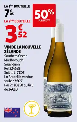 Auchan Vin de la nouvelle zélande aanbieding
