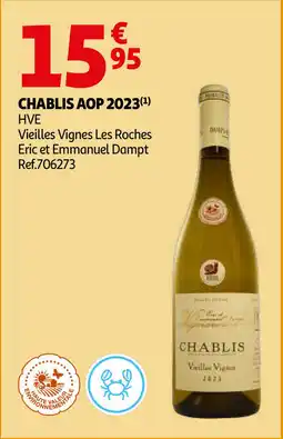 Auchan Chablis AOP 2023 aanbieding