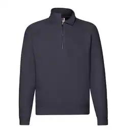 Decathlon Heren Premium Sweatshirt met Ritssluiting (Deep Navy) aanbieding