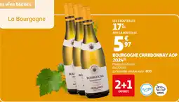 Auchan Bourgogne chardonnay AOP 2024 aanbieding