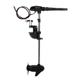 Decathlon ELEKTROMOTOR VOOR BOOT EN TENDER BORSTELLOOS 80 LBS - 12V - ORANGEMARINE aanbieding