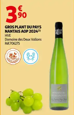 Auchan Gros plant du pays nantais AOP 2024 aanbieding