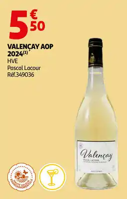 Auchan Valençay AOP 2024 aanbieding