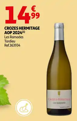 Auchan Crozes hermitage AOP 2024 aanbieding
