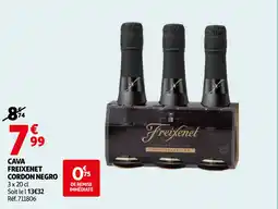 Auchan Cava freixenet cordon negro aanbieding