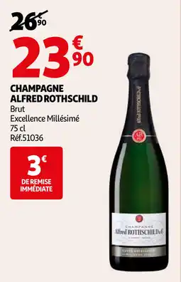 Auchan Champagne alfred rothschild aanbieding