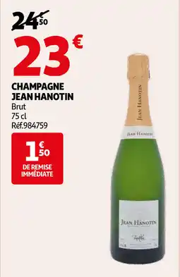 Auchan Champagne jean hanotin aanbieding
