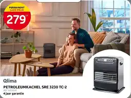 Brico Qlima petroleumkachel SRE 3230 TC-2 aanbieding