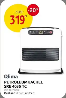 Brico Qlima petroleumkachel SRE 4035 TC aanbieding