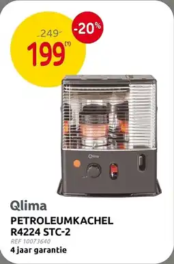 Brico Qlima petroleumkachel R4224 STC-2 aanbieding