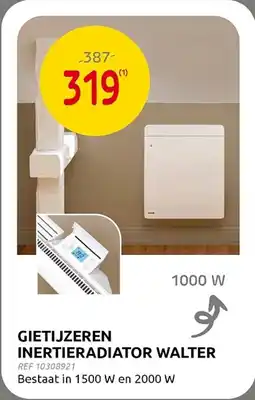 Brico Gietijzeren inertieradiator walter aanbieding