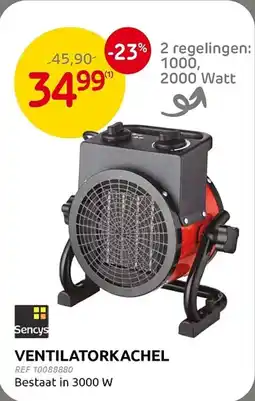 Brico Ventilatorkachel aanbieding