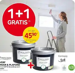 Brico Verf muur & plafond aanbieding