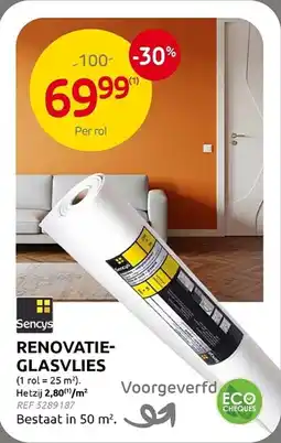 Brico Renovatie- glasvlies aanbieding