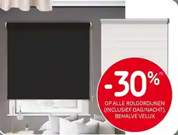 Brico Op alle rolgordijnen aanbieding