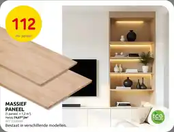 Brico Massief paneel aanbieding