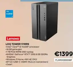 CompuDeals Lenovo loq Tower 17irr9 aanbieding
