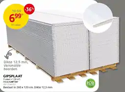 Brico Gipsplaat aanbieding