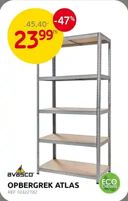 Brico Opbergrek atlas aanbieding