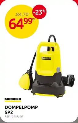 Brico Dompelpomp SP2 aanbieding