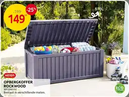 Brico Opbergkoffer rockwood aanbieding