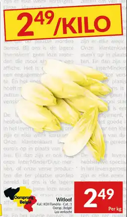 Intermarché Witloof aanbieding