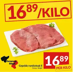 Intermarché Gepelde rundssteak II aanbieding