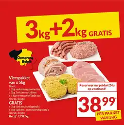 Intermarché Vleespakket aanbieding