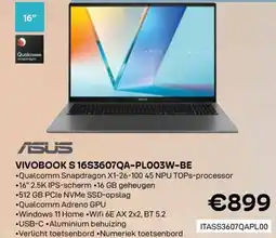 CompuDeals Asus Vivobook s 16s3607qa-pl003w-be aanbieding