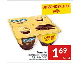Intermarché Danette aanbieding