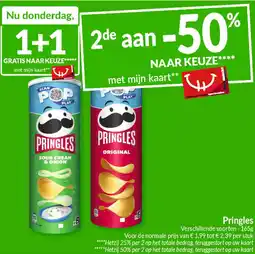 Intermarché Pringles aanbieding
