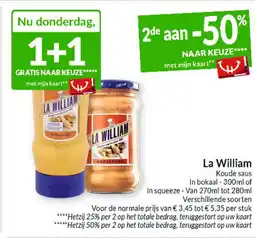 Intermarché La William aanbieding