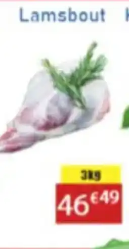 Tanger Markt Lamsbout aanbieding