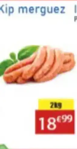 Tanger Markt Kip Merguez aanbieding
