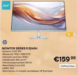 CompuDeals Hp monitor series 5 524sh aanbieding