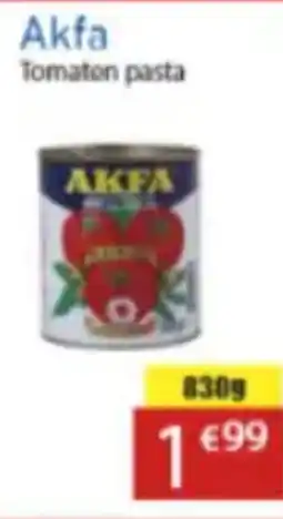Tanger Markt Akfa Tomaton pasta aanbieding