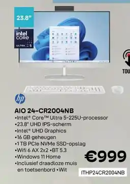 CompuDeals Hp aio 24-cr2004nb aanbieding