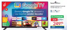 Eldi Smart Tech Smart Google Full HD TV aanbieding